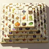 The Three Tiles in the Halloween World